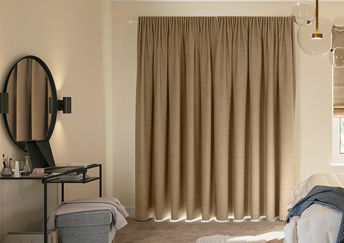 Genoa Faux Silk (Blackout), Gold Shimmer - Made to Measure Curtains - Image 7